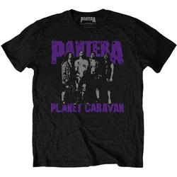 Pantera Majica Planet Caravan Unisex Black XL