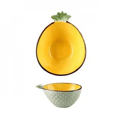 Cute&Cool HOME Dekorativna činija ananas, 11cm