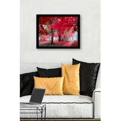 Wallity Dekorativna uramljena slika, 41x56cm, Šarena