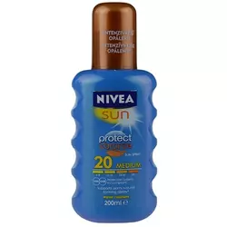 Nivea Sun Protect & Bronze intenzivno pršilo za sončenje SPF 20