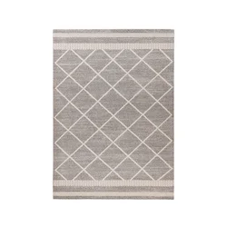 Kayoom PREPROGA Rhombus 225 Braun / Beige   160/230 cm  tkano rjava, bež