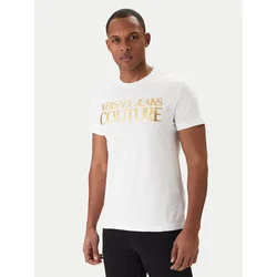 Versace Jeans Couture Majica  zlata / bela