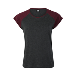 Urban Classics Curvy Majica, siva