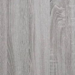 Klupa za cipele siva boja hrasta 102x35x55 cm konstruirano drvo