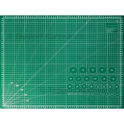 TEXI Podloga za sečenje materijala sa kružnim sekačem, 60x45, Zelena