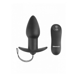 Pipedream Anal Fantasy Vibrirajuci anal plag sa daljinskim upravljačem Crni