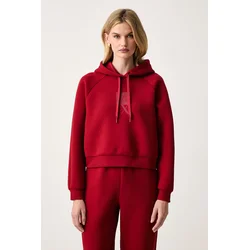 Armani Exchange pulover s kapuco ženski