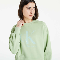 Calvin Klein Jeans Gel Monogram Crewneck Jaded Green J20J218164 L99