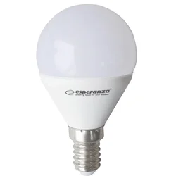 Esperanza LED žarnica G45 E14, 3W, topla bela (3000K)