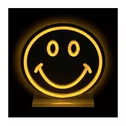 2Kids Toys - LED neonska stona dekoracija LED/5W/USB smajlić