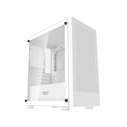 darkFlash Računalniško ohišje Darkflash M305 brez ventilatorjev (belo)
