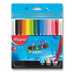 Maped Set flomastera Ocean, 12 komada