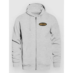 DEELUXE World Zip moški pulover s kapuco heather grey