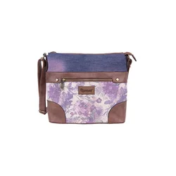 Pulse JEANS FLORAL torba na rame