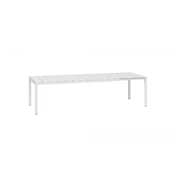 Vrtna miza RIO 210 bianco, raztegljiva
