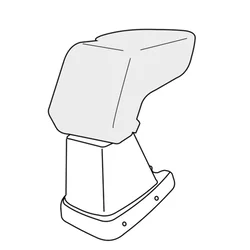 Armrest Renault Captur 2020- (adapter only)