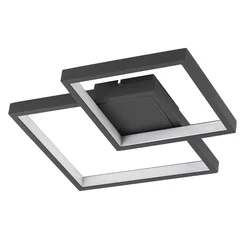 PORTO PLAFONSKA SVJETILJKA LED 19W/3000K/1342lm/IP20/CRNA