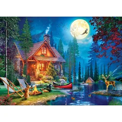 Eurographics - Puzzle Moon Lake Cabin - 1 000 kosov