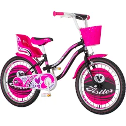 Visitor - HEA200 LITTLE HEART 20 DECIJA BICIKLA VISITOR ROZA CRNA 2019 EUR1 @ - dečiji bicikli