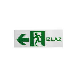 BB Link nalepnica za panik lampu - izlaz levo 250x90mm ( PL297/2 )