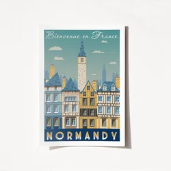 Wallity Poster Normandy-1958, 29,7x42 cm