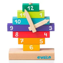 Cubika drveni sat - 10 elemenata 14354