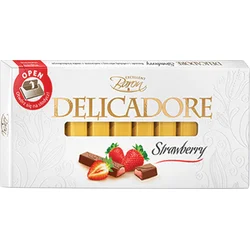 BARON DELICADORE Čokolada sa jagodom u štanglicama, 200g