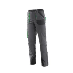 Canis Radne pantalone do struka ženske sirius vel.44 sivo-zelena ( 38339 )