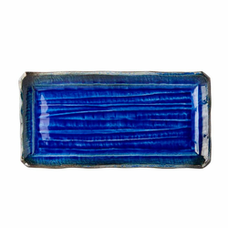 MIJ Sushi Plošča, KOBALT MODRA, 42x21 cm