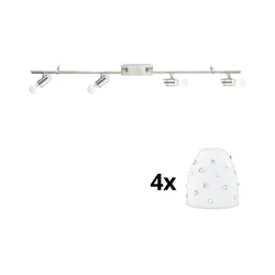 Eglo - LED spot svetiljka MY CHOICE 4xE14/4W/230V hrom/bela