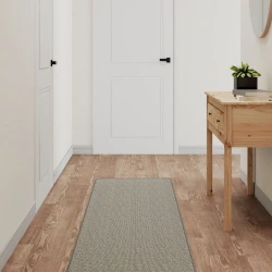 Greatstore Tekač v videzu sisala taupe 50x300 cm