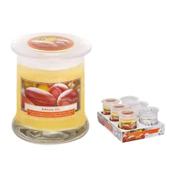 eoshop Sveča v kozarcu WELLNESS - ARGAN OLJE 260g