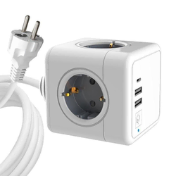 MicroConnect MicroConnect PowerCube, 4 vtičnice Schuko,