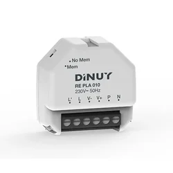 RE PLA 010 DIMMER ZA LED 1-10V/275VA  PUSH TO DIM. 46×46mm