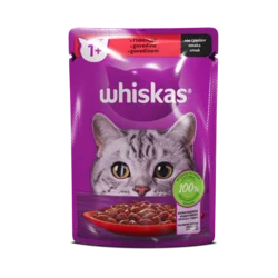 Whiskas 1+ govedina v omaki 85 g