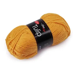 Pletena preja Tulip 100 g - (4489) gorčica