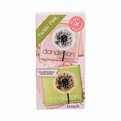 Benefit Dandelion Packin Pink nijansa Soft Pink darovni set rumenilo Dandelion 7 g + highlighter Dandelion Twinkle 3 g