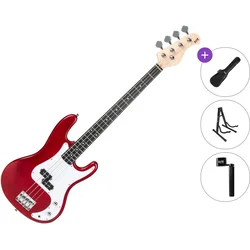 PSD Guitars PCB-100 Basic SET Red Električna bas kitara