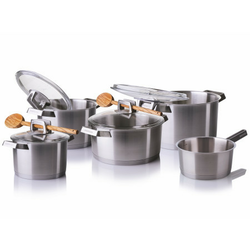 Mehrzer set šerpi Preimium inox 18/10 – 9 kom ( 10000 )