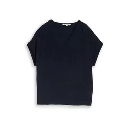 TOM TAILOR Bluza temno modra