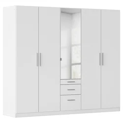 home24 omara S KLASIČNIMI VRATI, bela