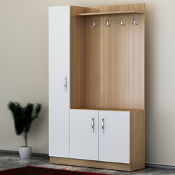 HANAH HOME Naturel Teak White