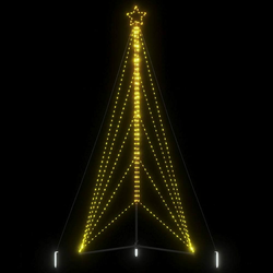 LED božićno drvce 615 LED toplo bijelo 404,5 cm