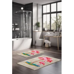 Lessentiel Maison Set prostirki za kupatilo CT-5165, 2 Komada, Šarena