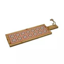 Sigma Daska za sečenje Ornament ROY-6930, 42x13cm, Braon