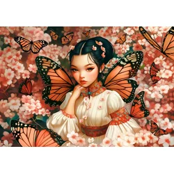 Castorland - Puzzle Metuljeva princesa - 1 000 kosov