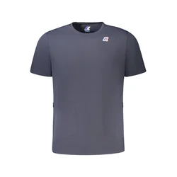 K-WAY SHORT SLEEVE T-SHIRT MEN BLUE