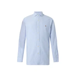 Polo Ralph Lauren Srajca CLASSIC svetlo modra/bela