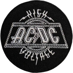 AC/DC High Voltage Iron-On Patch