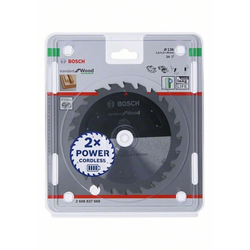 Bosch Standard for Wood list kružne testere za akumulatorske testere 136x1,5x20 T24 2608837668, 136x1,5x20 T24